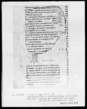 Bibel — Initiale, Folio 32 verso
