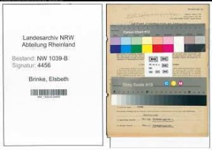 Entnazifizierung Elsbeth Ten Brinke , geb. 14.06.1909 (Lehrerin)