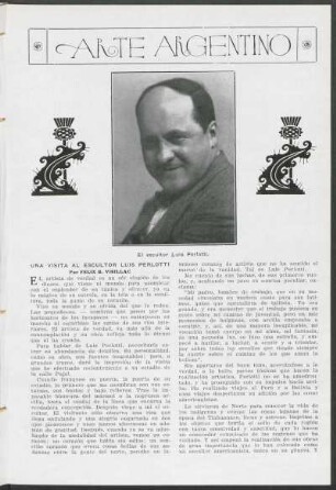 Arte argentino - Una visita al escultor Luis Perlotti