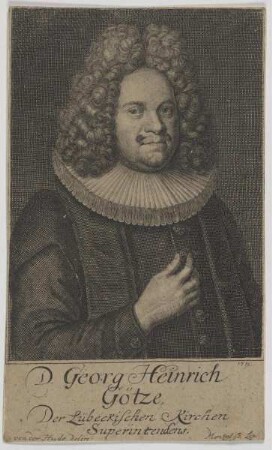 Bildnis des Georg Heinrich Götze