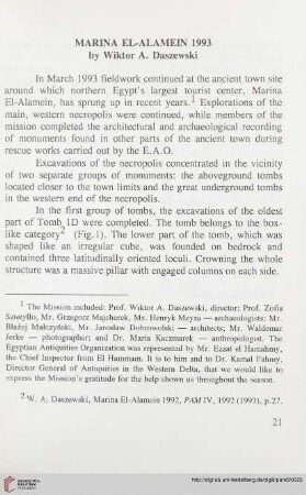 5: Marina el-Alamein 1993