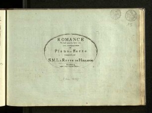Romance : partant pour la Syre etc ; avec accomp. de piano-forte