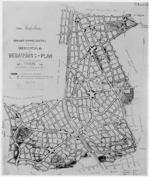 Bebauungsplan von Stolpe