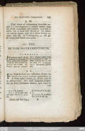 Tit. XXII. De Fide Instrumentorum.