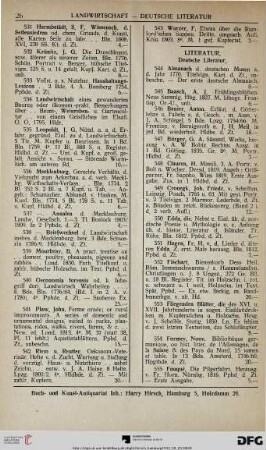 Literatur (Nr. 544-713)