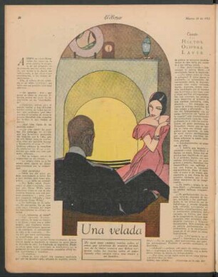 Una velada : Cuento