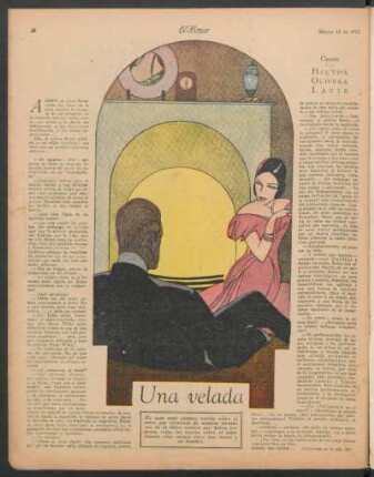 Una velada : Cuento