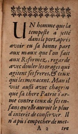 La Politique Du Clergé De France : Ou Entretiens Curieux De deux Catholiques Romains, l un Parisien & l'autre Provincial, sur les moyens dont on se sert aujourd'huy, pour destruire la Religion Protestante dans ce Royaume