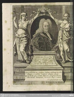 Gottlob Krantz, Gymnas. Elisab. Wrat. Rector et Professor, Cater. Schol. Aug. Confess. Addict. Inspecto et Bibliothecarius