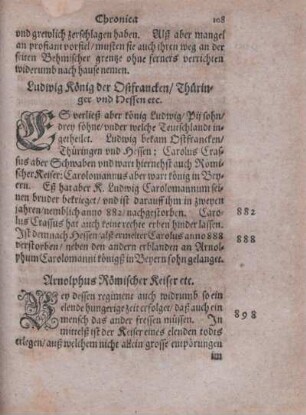 Arnolphus Römischer Keiser etc.