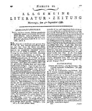 Kongl. Vetenskaps Akademiens nya handlingar. För ar 1785. Quartal 3. Stockholm 1785