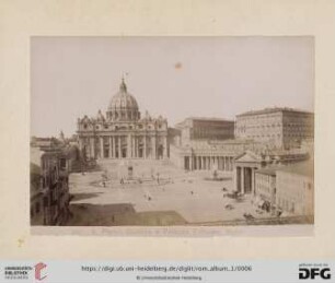901 S. Pietro Basilica e Palazzo Vaticano Roma