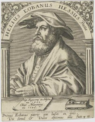 Bildnis des Helius Eobanus Hessus