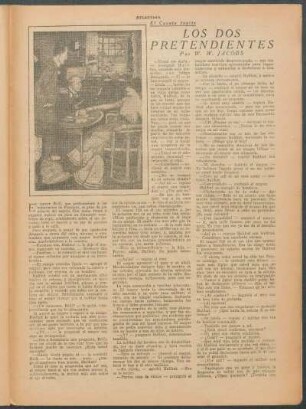 Los dos pretendientes : El cuento inglés
