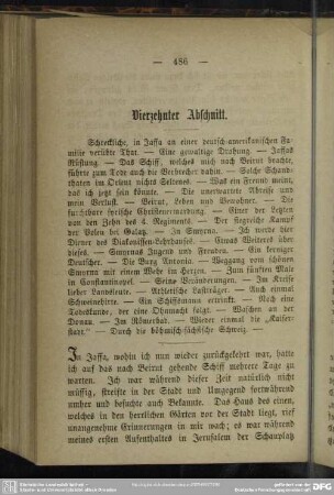 Vierzehnter Abschnitt
