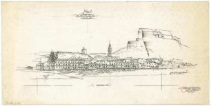 Gsaenger, Gustav; Burghausen (Bayern), Uferstr. ; Sanierung / Städtebauliche Vorschläge - Sanierungsgebiet Uferstr. (Ansicht)