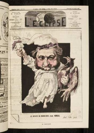 Le député du Mardi-Gras, par Gill