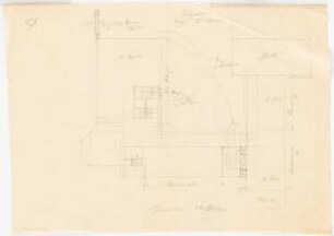 Krankenhaus, Clerf (Clervaux): Erdgeschossgrundriss
