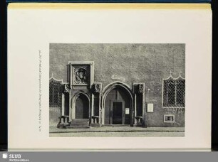 Das Portal und Untergeschoss der Dompropstei