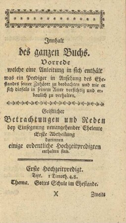 Innhalt des ganzen Buchs
