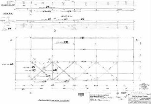 Geislingen West: Empfangsgebäude Bst-Überdachung STA,Dach (Pfetten u.Dachverband)