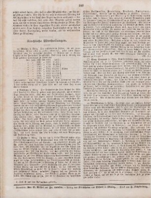 108 Kirchliche Mittheilungen