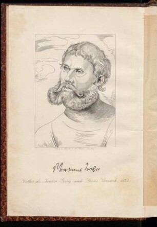 Martin Luther Luther als Junker Georg nach Lucas Cranach, 1522