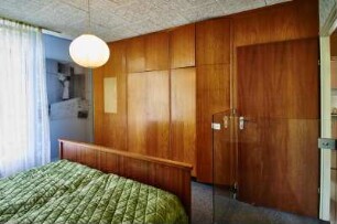 Schlafzimmer Quelle-Fertighaus im Museum