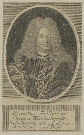 Bildnis des Ernstus Fridericus, Comes à Windischgraetz