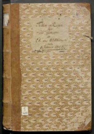 Totenregister I 1808-1845