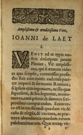 Epistolarum libri X et panegyricus