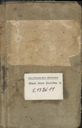 Belege zum Hypothekenbuch ("Scrinium") des Ksp. Lüdenscheid Bd. 11