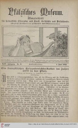 Nr. 6 (1. Juni 1897)