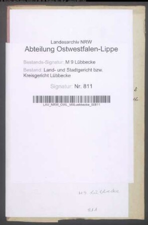 Erblasser: Liekweg, Gottlieb; Erblasser: Liekweg, Charlotte, geb. Schäpsmeier: Abschluss eines Erbvertrags