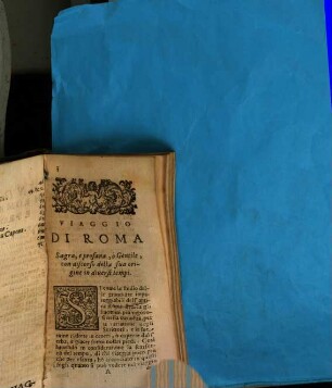 Viaggio curioso di Roma sagra e profana gentile, per contentare i forastieri