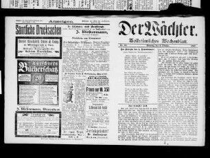 Der Wächter. 1895-1897