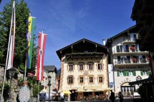Sankt Wolfgang - Hotels : Hotels im Zentrum von Sankt Wolfgang, aufgenommen 2008
