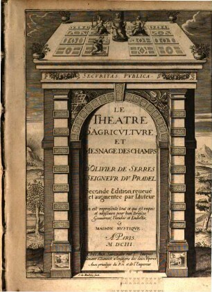 Le théatre d'agriculture