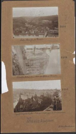 Angriffstellung des Jäg. Bat. Nr. 13 am 15.08.1914 gegen die Zitadellenmauer