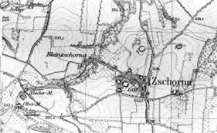 Hochkirch-Zschorna. Meßtischblatt, Sekt. Hochkirch, Nr. 4853