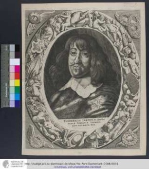 Fredericus Tertius, D. Gratia Daniæ, Norvegiæ, Vandalorum, Gothorum Rex / ... Hardt Excudit