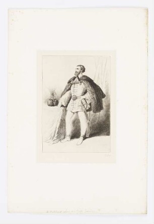 Costume de noble hongrois, Blatt 15 der Folge "Erinnerungen aus der österreichischen Monarchie, Ungarn"