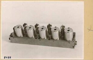 Spektrometer Baustein Draufsicht; Foto 1953