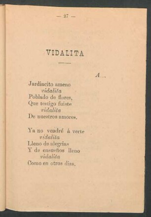 Vidalita