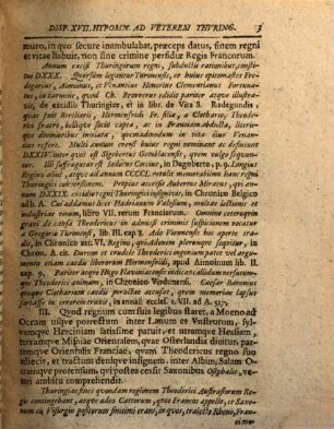 Qvatvor Hypomnemata, Ad veterem Thuringiae historiam pertinentia