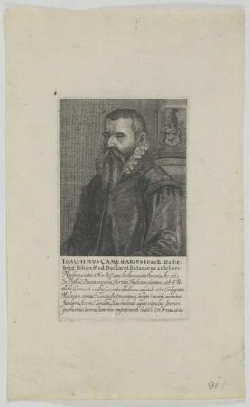 Bildnis des Ioachimus Camerarius