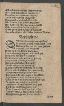 Beschlußrede.