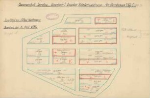 Heimatverein Gosenbach: Genossenschaft Landbau Gosenbach, Lageplan-Katasterbezeichnung Am Freusburger Weg