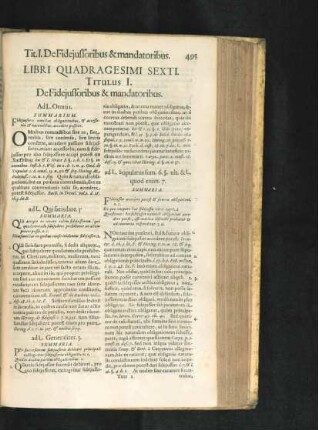 Libri Quadragesimi Sexti.