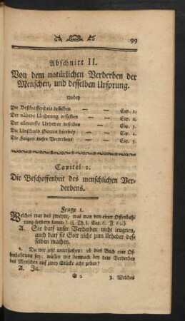 Capitel 1. Die Beschaffenheit des menschlichen Verderbens.